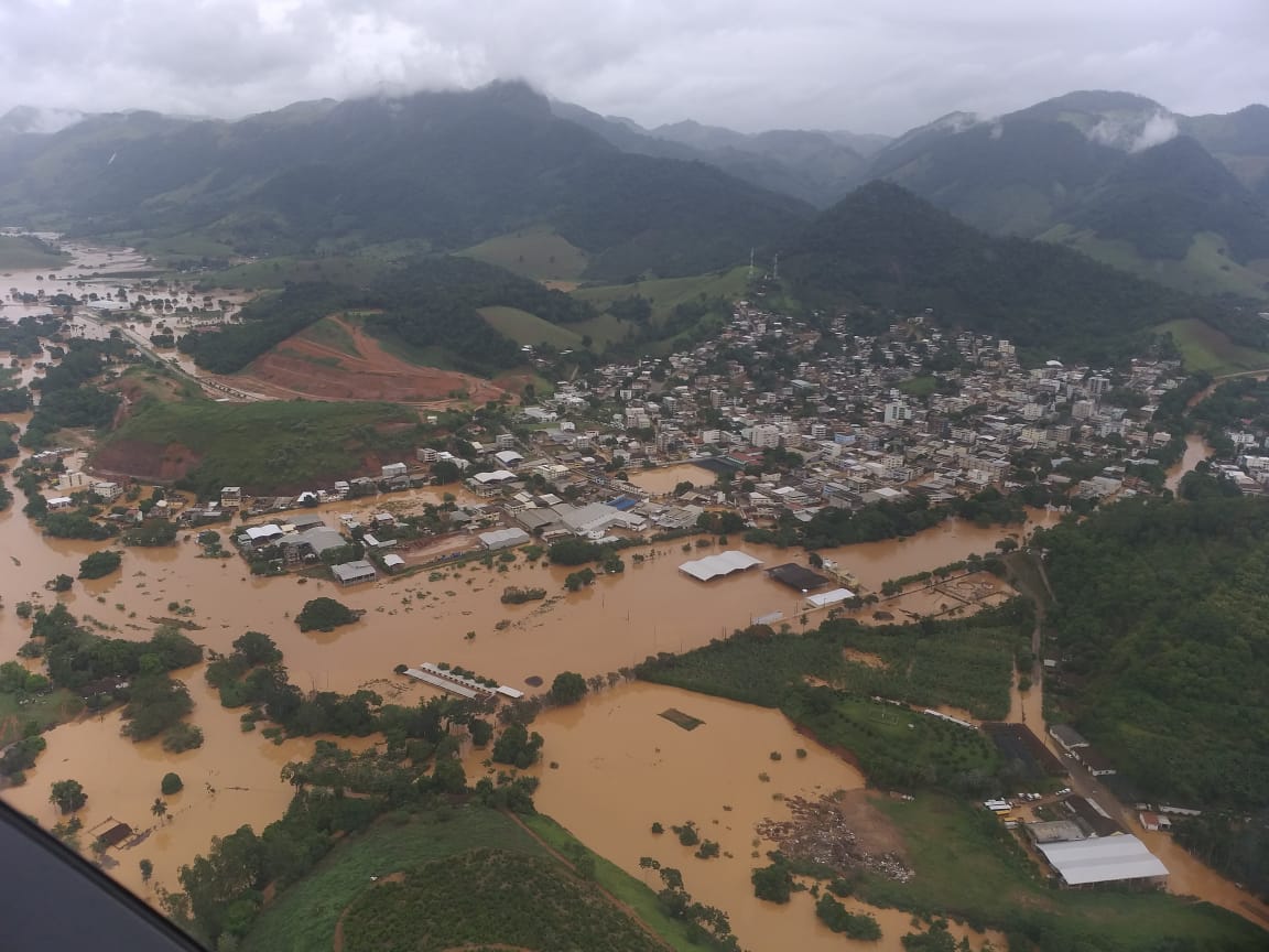 Enxurrada deixa três mortos em Alfredo Chaves (Foto: Comunicação Governo do Estado)