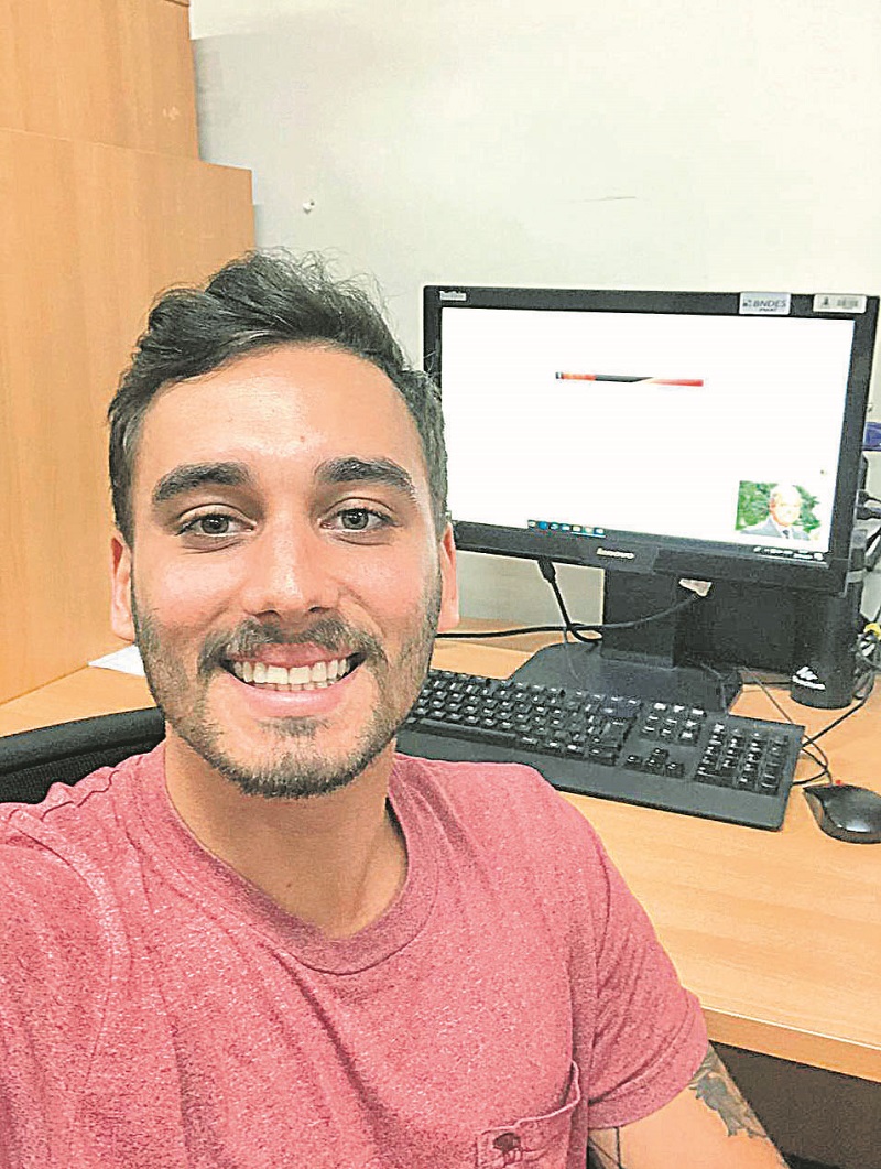O estudante de Ciências Contábeis Daniel Sarmento Tatagiba (Foto: Acervo pessoal)