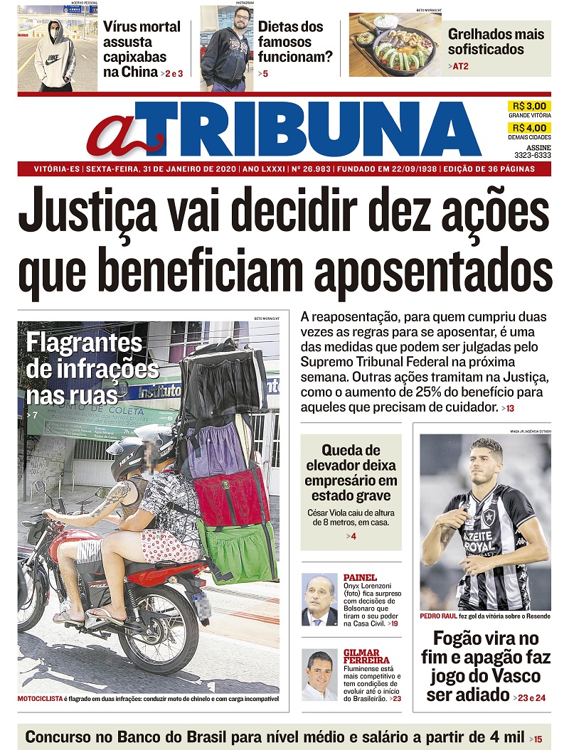  (Foto: Reprodução/ Jornal A Tribuna)