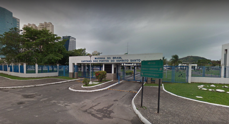 Capitania dos Portos, em Vitória (Foto: Reprodução/Google Maps)