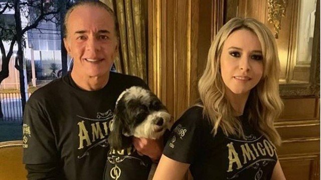 Chiquinho Scarpa e a ex-namorada Luana Risério (Foto: Reprodução / Instagram)