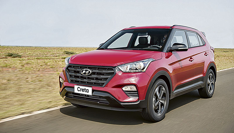 No total, 1.210 unidades do Creta foram emplacadas no Estado em 2019 (Foto: Assessoria Hyundai)
