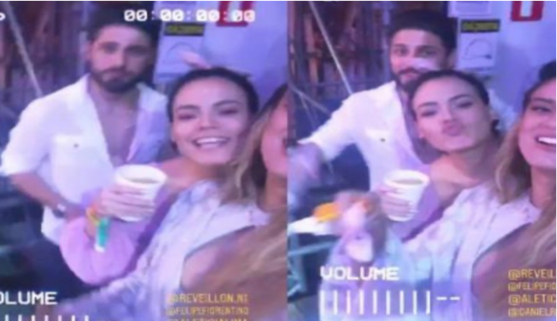Daniel e Letícia, em registro no fim de ano (Foto: Reprodução / Instagram)