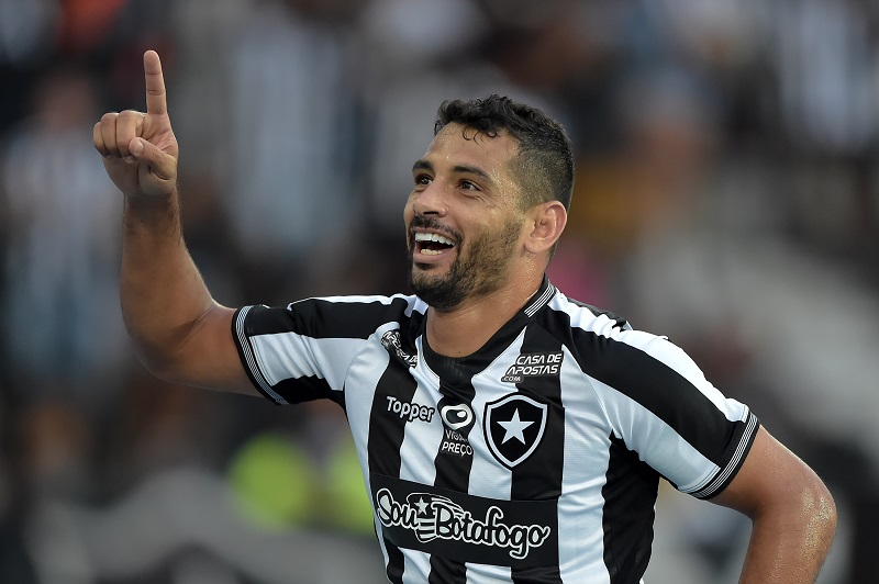 Diego Souza marcou apenas nove gols pelo Botafogo em 2019 (Foto: Thiago Ribeiro/Estadão Conteúdo)