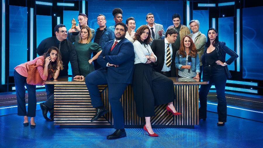 Elenco do "Fora de Hora" (Foto: Divulgação / TV Globo)