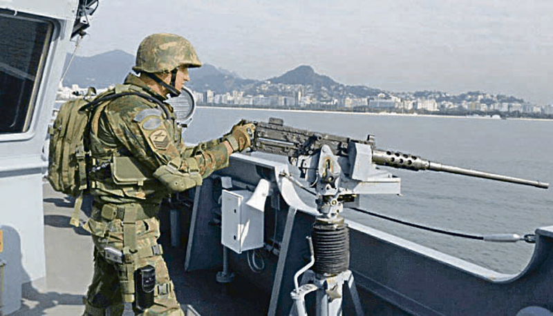 Fuzileiro naval: curso no Rio (Foto: Divulgação)