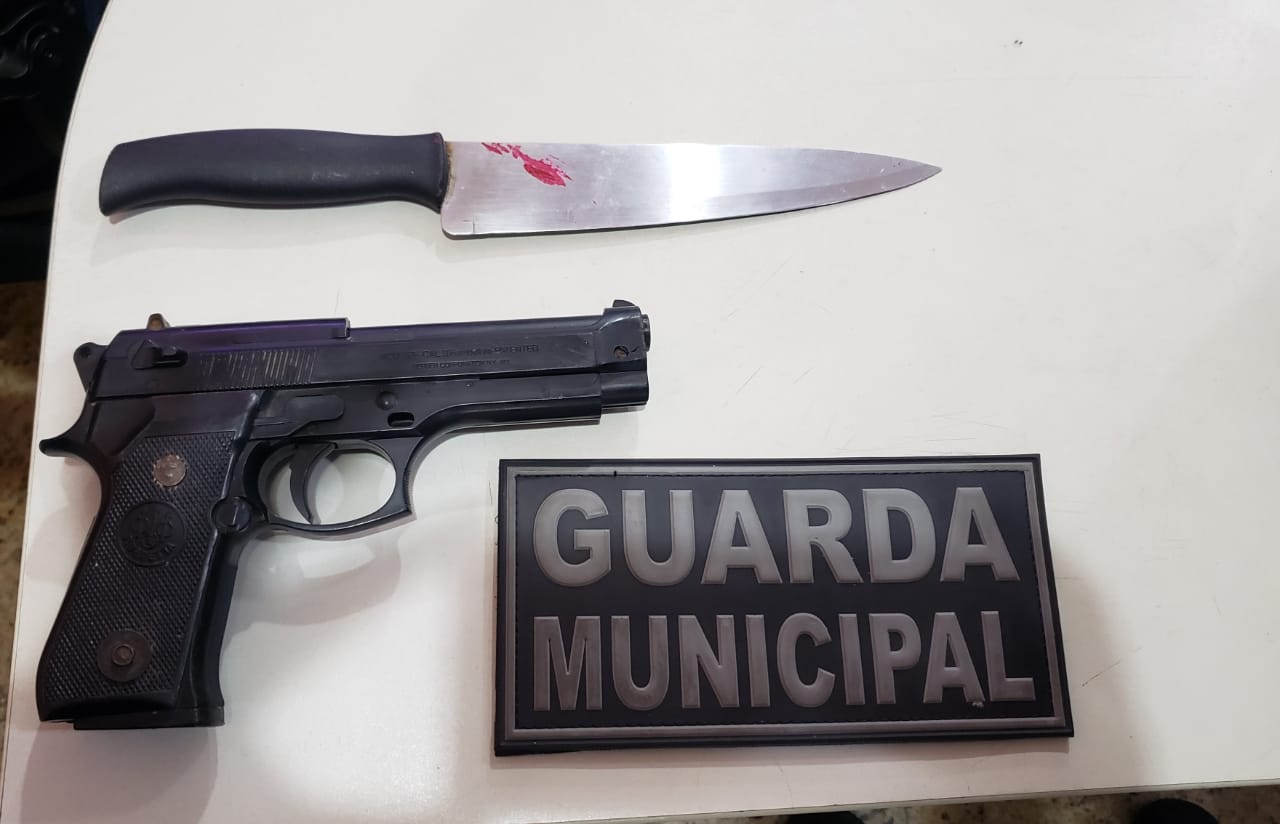 Apreensão feita pela Guarda Municipal (Foto: Divulgação)