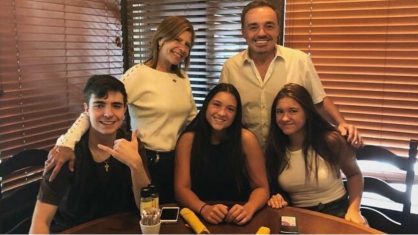 Rose, Gugu e os filhos (Foto: Reprodução/Instagram)