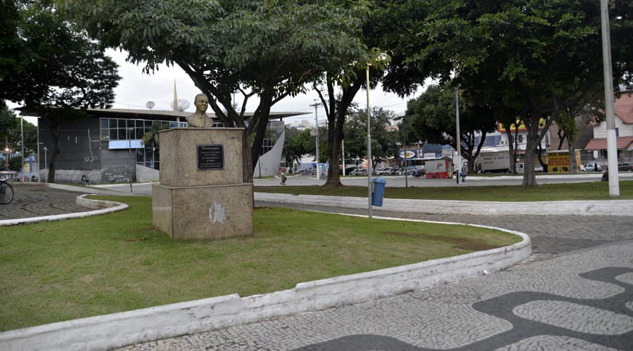 Praça Duque de Caxias já possui WiFi (Foto: Fabrício Lima/PMVV)