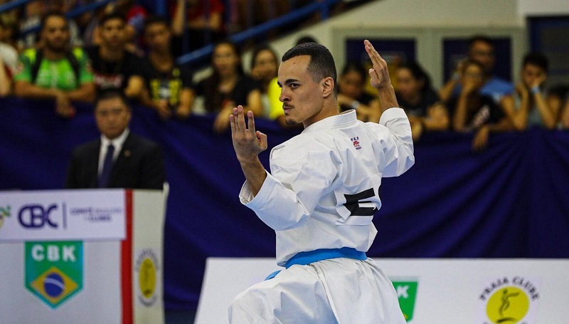 Matheus Gomes é o carateca capixaba com chances de ir às Olimpíadas de Tóquio/2020 (Foto: Divulgação)