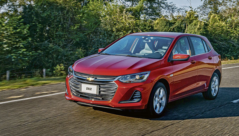 Em seu quinto ano na liderança nacional de vendas, o Onix superou 240 mil unidades no País. No Estado, são vendidos em média 254 carros por mês (Foto: Assessoria General Motors)