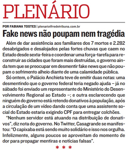 (Foto: Jornal A Tribuna)