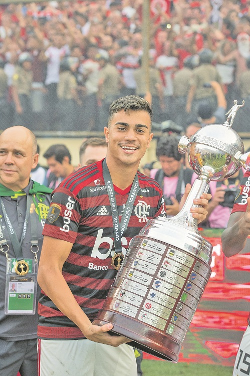 Reinier, jogador da base do flamengo (Foto: Alexandre Vidal/Flamengo)