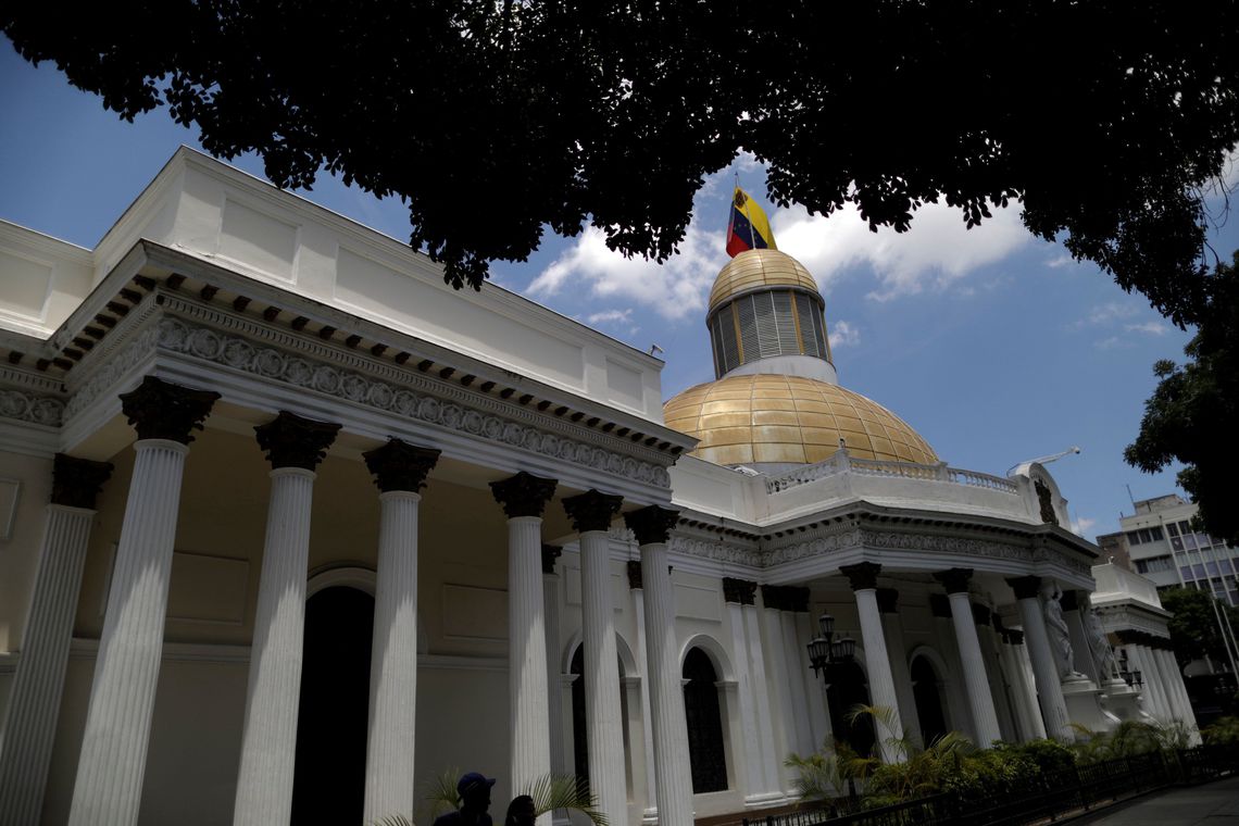 Sede da Assembleia Nacional na Venezuela (Foto: Ueslei Marcelino / Agência Brasil)