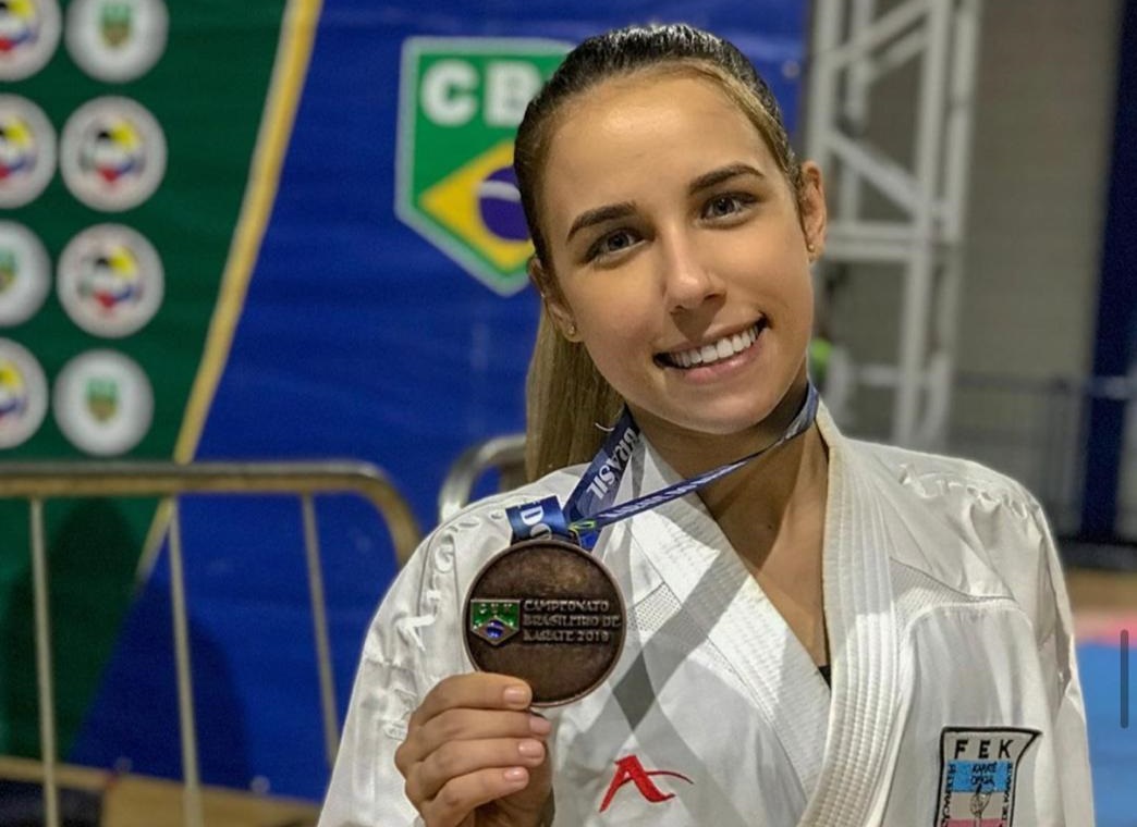 A capixaba Tamilis quer se manter na seleção brasileira (Foto: Acervo pessoal)