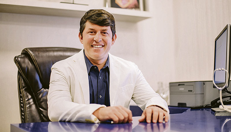Médico Thanguy Friço afirmou que é fundamental a relação com a família e os amigos (Foto: Divulgação)