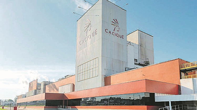 Unidade da Cacique Café Solúvel, que vai iniciar implantação em Linhares (Foto: Divulgação)
