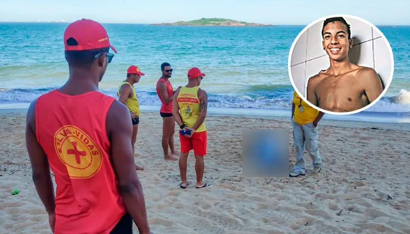 Imagem ilustrativa da imagem Treinador confirma que corpo encontrado na praia é de turista de Brasília