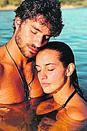 José Condessa com a namorada, a atriz portuguesa Bárbara Branco