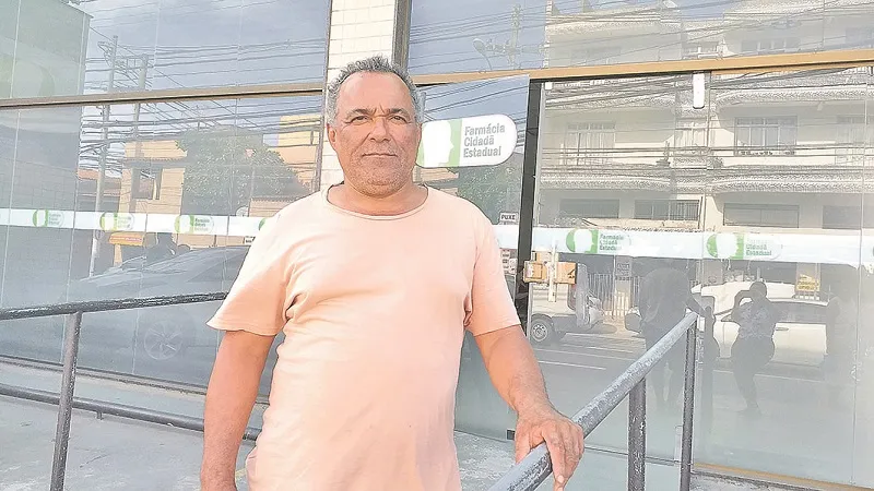 O portuário Adilson Carlos de Souza