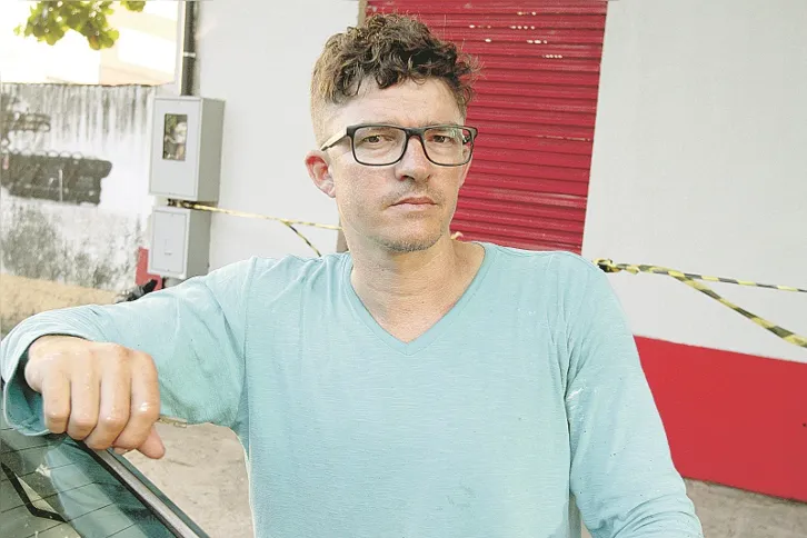 O caldeireiro Israel de Oliveira Borges, de 38 anos, está na expectativa de uma vaga de emprego.