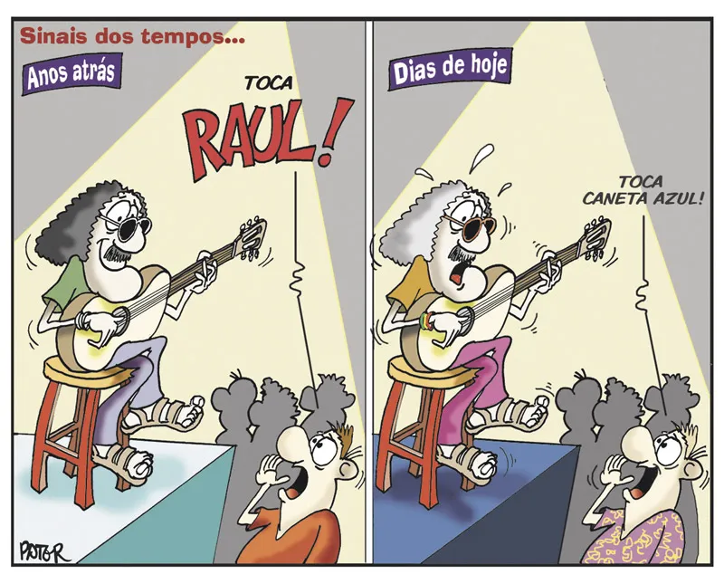 Imagem ilustrativa da imagem Pater e a charge deste domingo