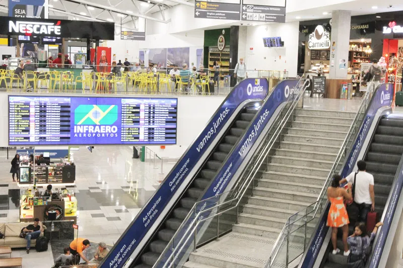 Imagem ilustrativa da imagem Aeroporto de Vitória é apontado como o 2º melhor do Sudeste