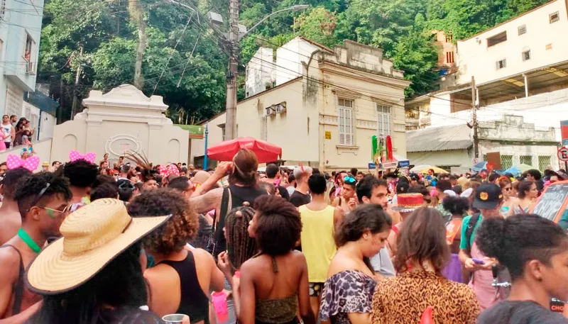 Imagem ilustrativa da imagem "Amigos da Onça" e "Galinha Preta" animam foliões no Centro de Vitória