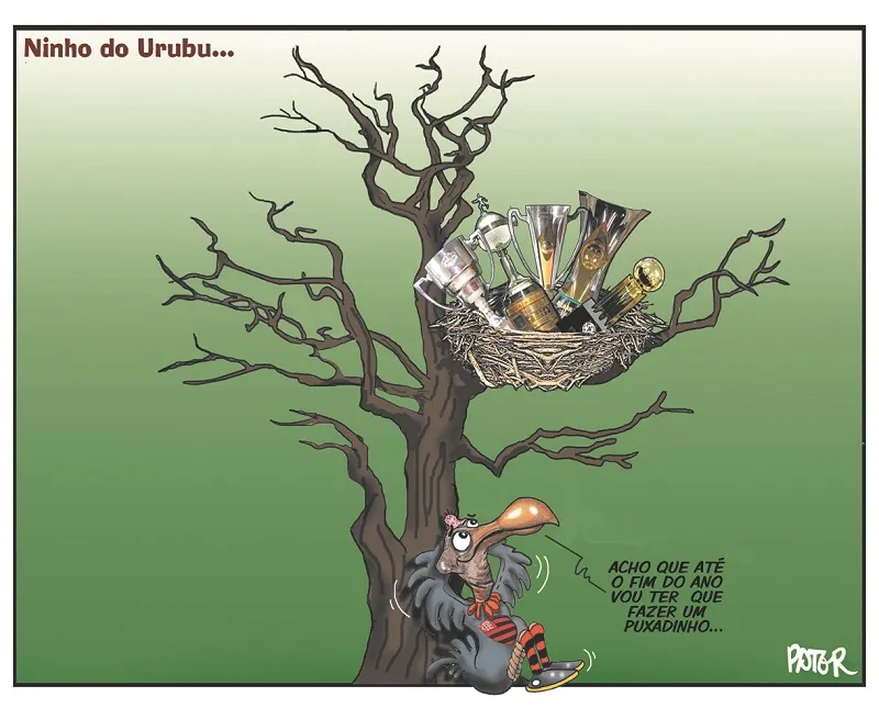 Imagem ilustrativa da imagem Títulos do Fla na Charge do Dia