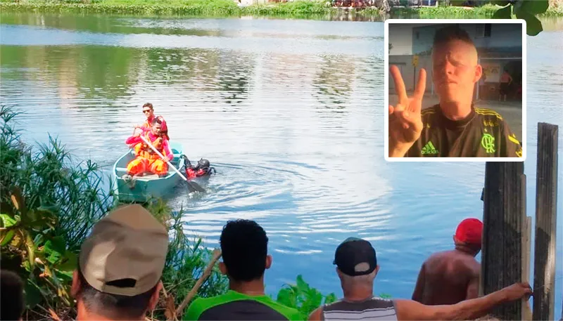 Imagem ilustrativa da imagem Corpo de jovem que desapareceu em lagoa de Linhares é encontrado