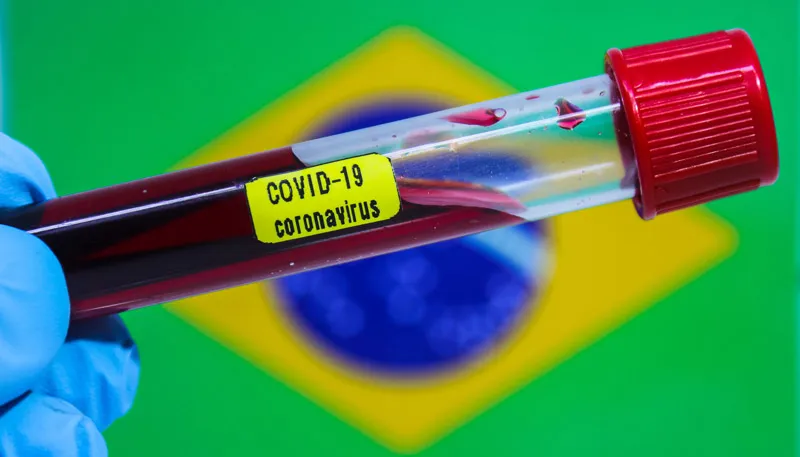 Imagem ilustrativa da imagem Brasil soma 44 mil mortos e 890 mil casos de Covid-19