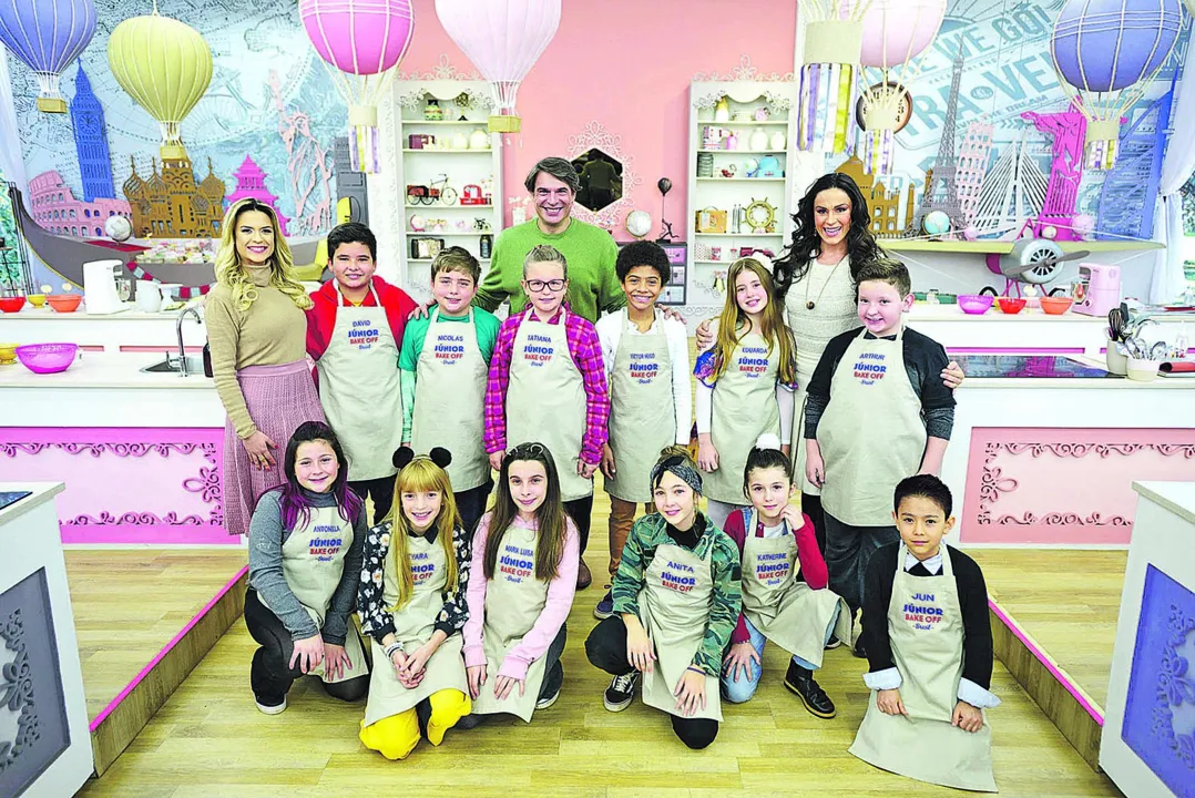 Imagem ilustrativa da imagem “Júnior Bake Off Brasil” estreia hoje