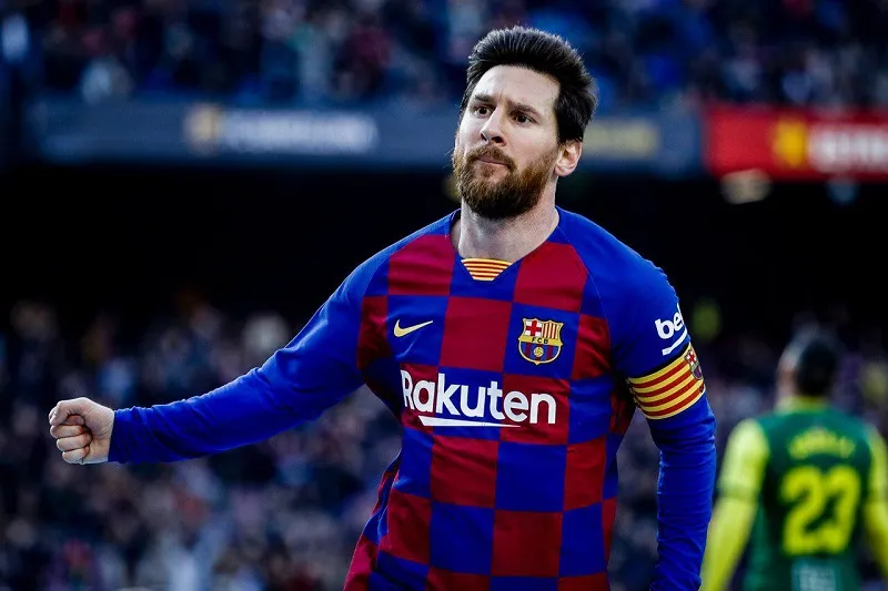 Imagem ilustrativa da imagem Goleada e recorde de Messi no Barcelona