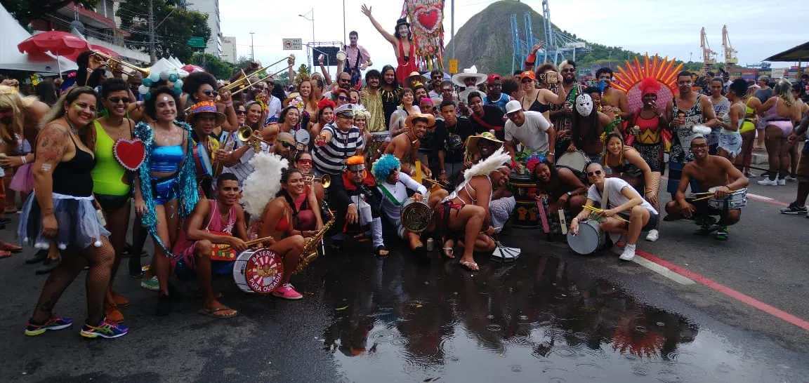 Imagem ilustrativa da imagem Blocos agitam carnaval na Grande Vitória neste domingo