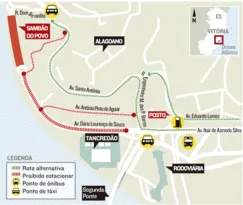 Imagem ilustrativa da imagem Carnaval 2020: Veja o que muda no trânsito do Centro de Vitória