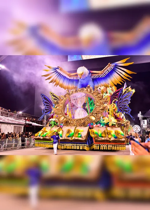 Imagem ilustrativa da imagem Águia de Ouro é a campeã do Carnaval de São Paulo