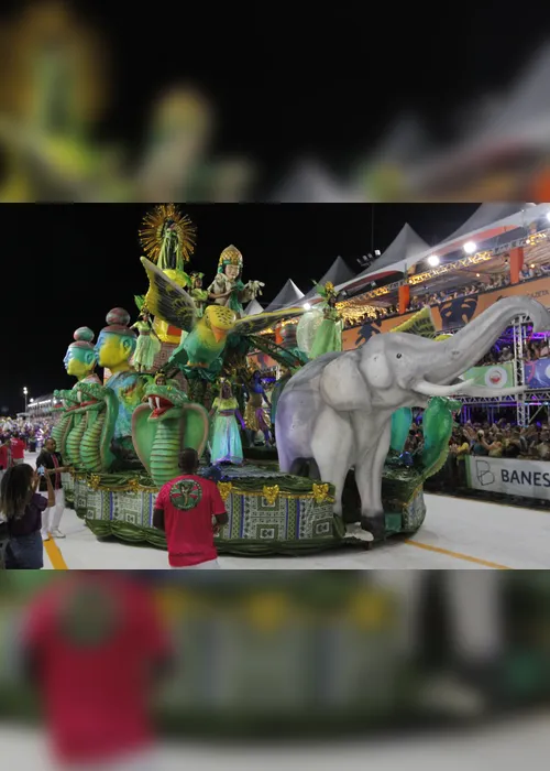 Imagem ilustrativa da imagem Confira como foi o desfile das escolas de samba do grupo A