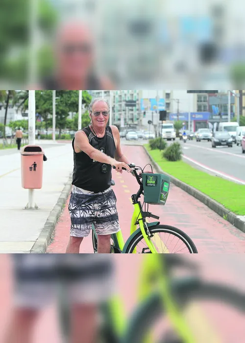 Imagem ilustrativa da imagem Aposentado de 70 anos bate recorde de pedaladas