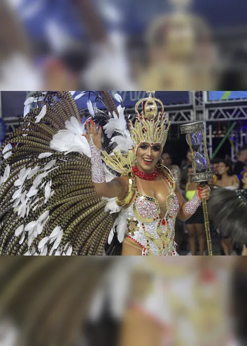 Imagem ilustrativa da imagem Confira como foi o desfile das escolas de samba do grupo A