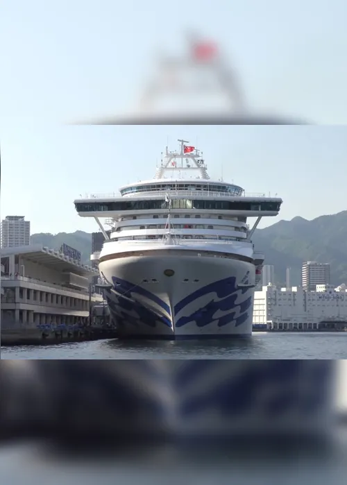 Imagem ilustrativa da imagem Coronavírus: Japão desembarca tripulação do navio Diamond Princess