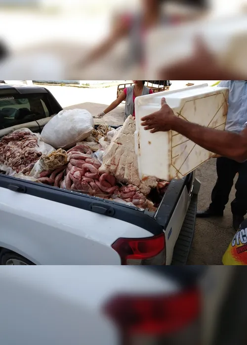 Imagem ilustrativa da imagem Idaf apreende mais de uma tonelada de carne com larvas e pelos