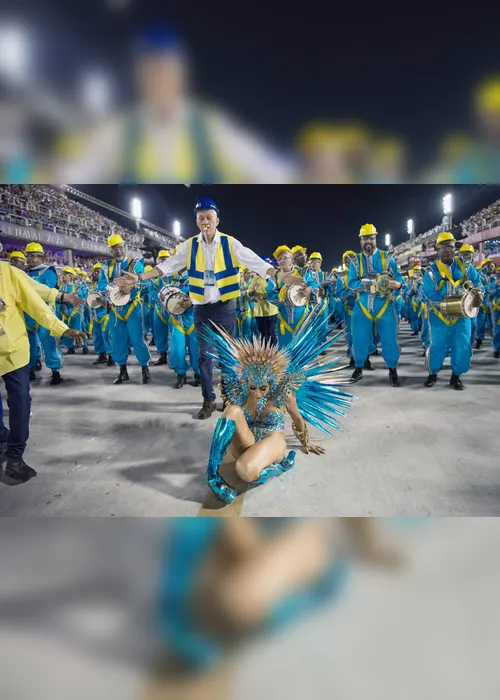 Imagem ilustrativa da imagem 'Se cair, levante! Brilhe', diz Lexa após tombo em desfile de Carnaval