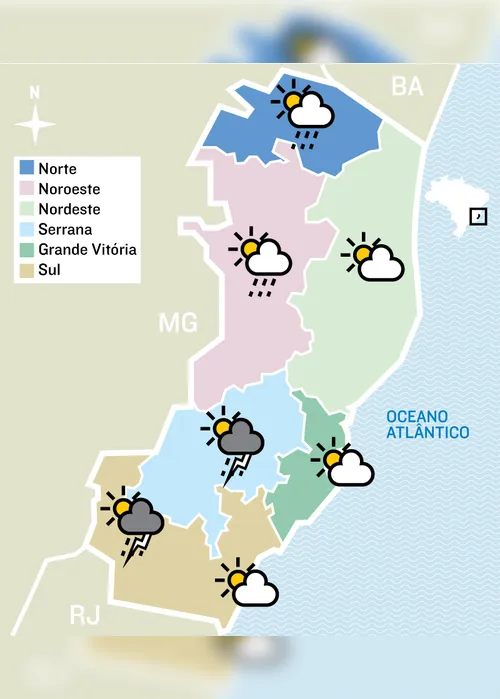 
          Imagem ilustrativa da imagem "Sextou" com chuva? Confira a previsão
          