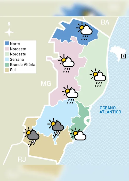 Imagem ilustrativa da imagem Carnaval de Vitória com chuva e muito calor: confira a previsão