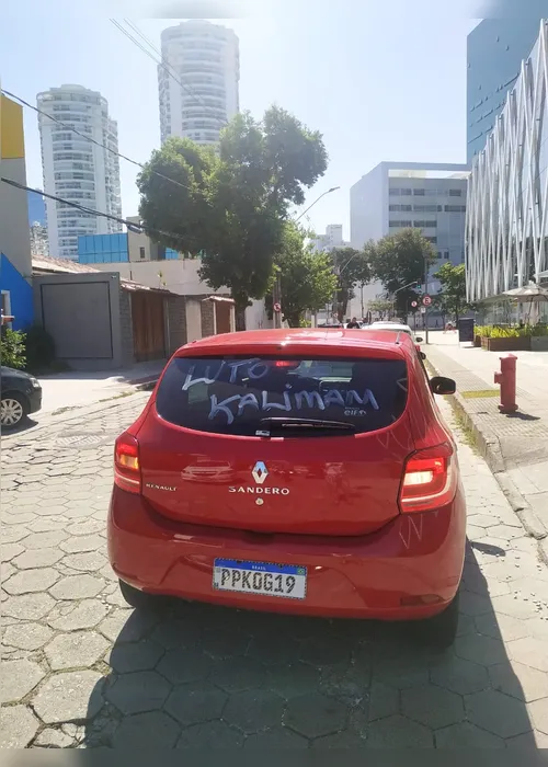 Imagem ilustrativa da imagem Protesto por mais segurança leva motoristas de aplicativo às ruas