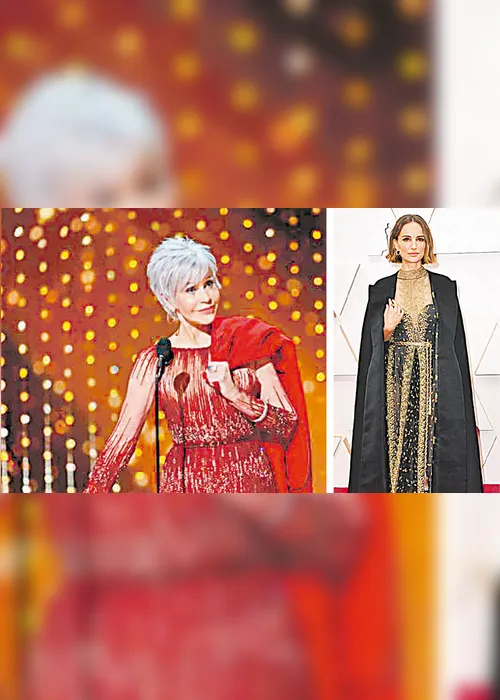 Imagem ilustrativa da imagem Protestos com roupas antigas no Oscar 2020