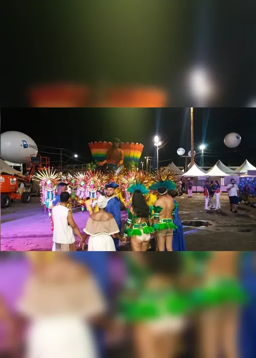 Imagem ilustrativa da imagem Com samba sobre intolerância, Pega no Samba entra com 7 minutos de atraso na Avenida