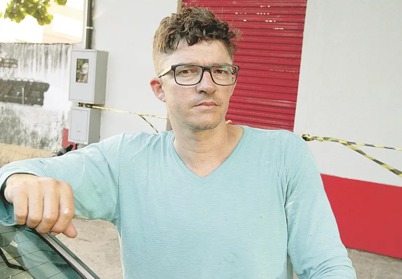 O caldeireiro Israel de Oliveira Borges, de 38 anos, está na expectativa de uma vaga de emprego.