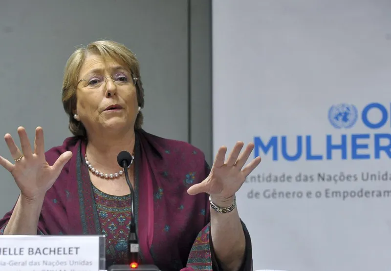 Alta Comissária da Organização das Nações Unidas (ONU) para os Direitos Humanos, Michelle Bachelet.
