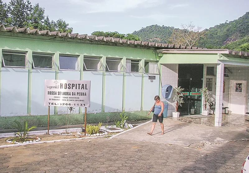 Hospital Nossa Senhora da Penha, para onde as crianças foram levadas